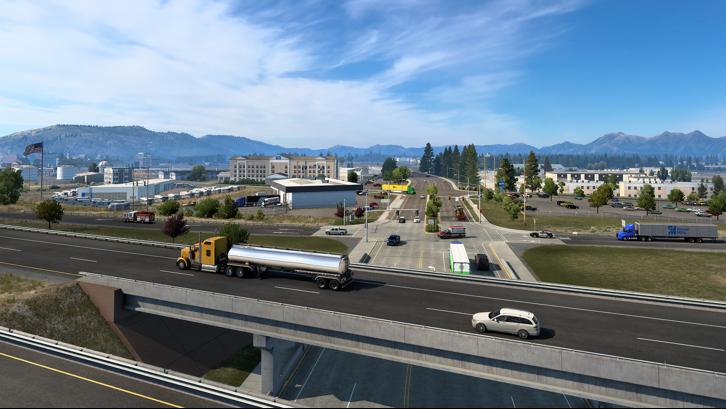 American Truck Simulator - Montana Steam Key screenshot from the video game thumbnail 8