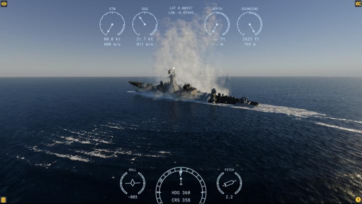 Modern Naval Warfare - Early Access Steam Key screenshot from the video game thumbnail 2