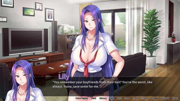 Hentai Houseparty: Gyaru Gangbang image