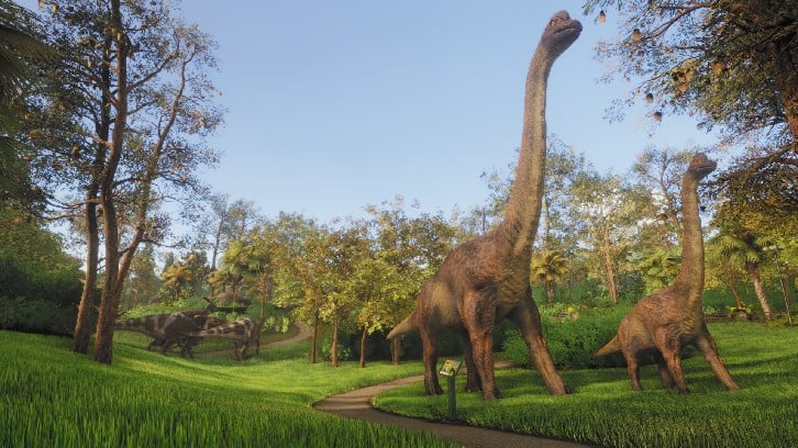 Lawn Mowing Simulator - Dino Safari image