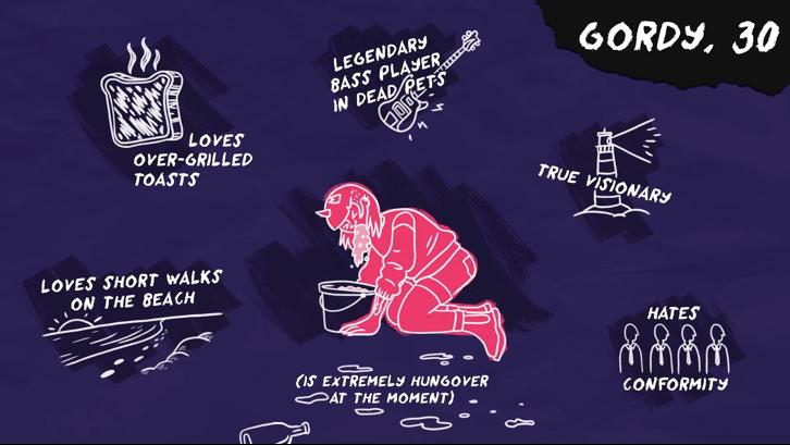 Dead Pets: A Punk Rock Slice of Life Sim Steam Key screenshot from the video game thumbnail 6