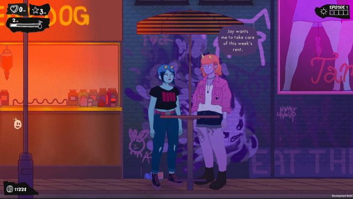 Dead Pets: A Punk Rock Slice of Life Sim Steam Key screenshot from the video game thumbnail 9
