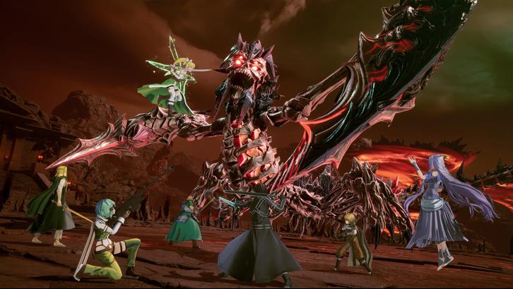 SWORD ART ONLINE Fractured Daydream Deluxe Edition (US) Steam Key screenshot from the video game thumbnail 2