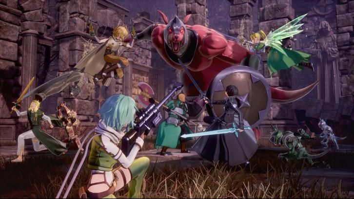 SWORD ART ONLINE Fractured Daydream Deluxe Edition (US) Steam Key screenshot from the video game thumbnail 6