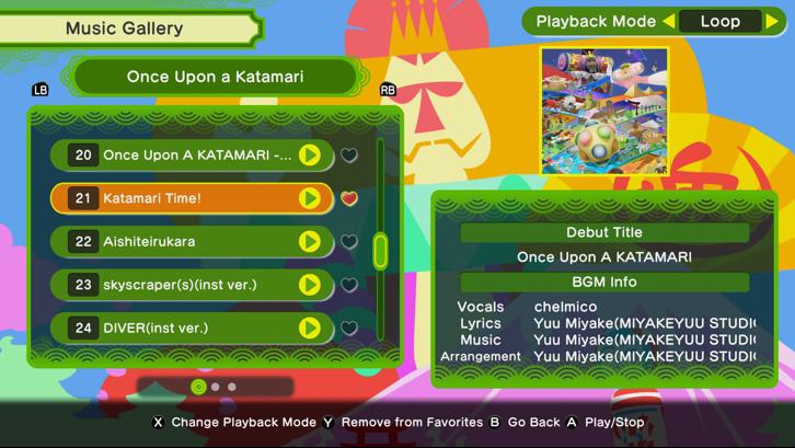 Once Upon A KATAMARI - Royal Sound Edition (US) Steam Key screenshot from the video game thumbnail 5
