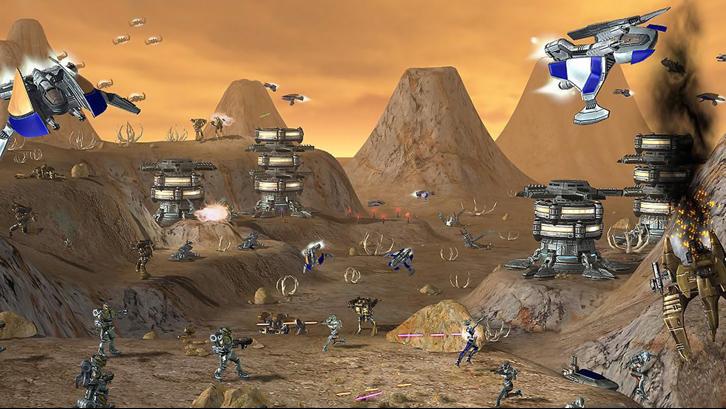 Earth 2160 Steam Key screenshot from the video game thumbnail 7