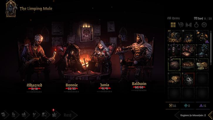 Darkest Dungeon II Steam Key screenshot from the video game thumbnail 9