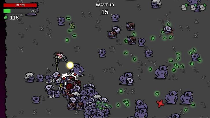 Brotato Steam Key screenshot from the video game thumbnail 2