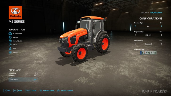 Farming Simulator 22 - Kubota Pack image
