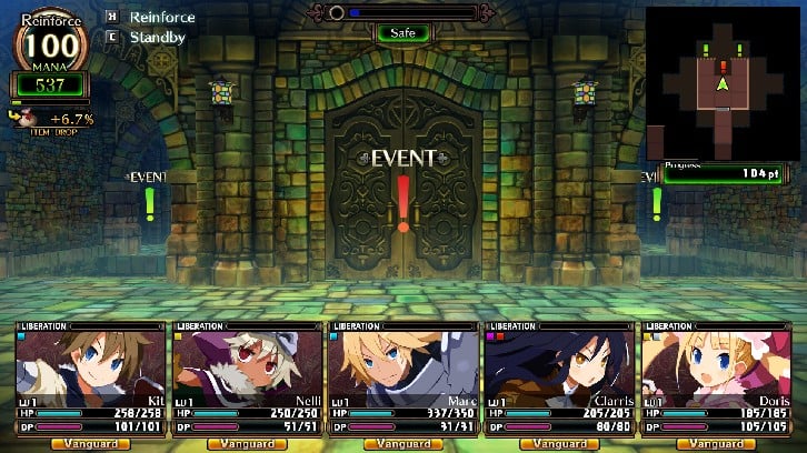 Labyrinth of Galleria: The Moon Society Deluxe Edition Steam Key screenshot from the video game 5