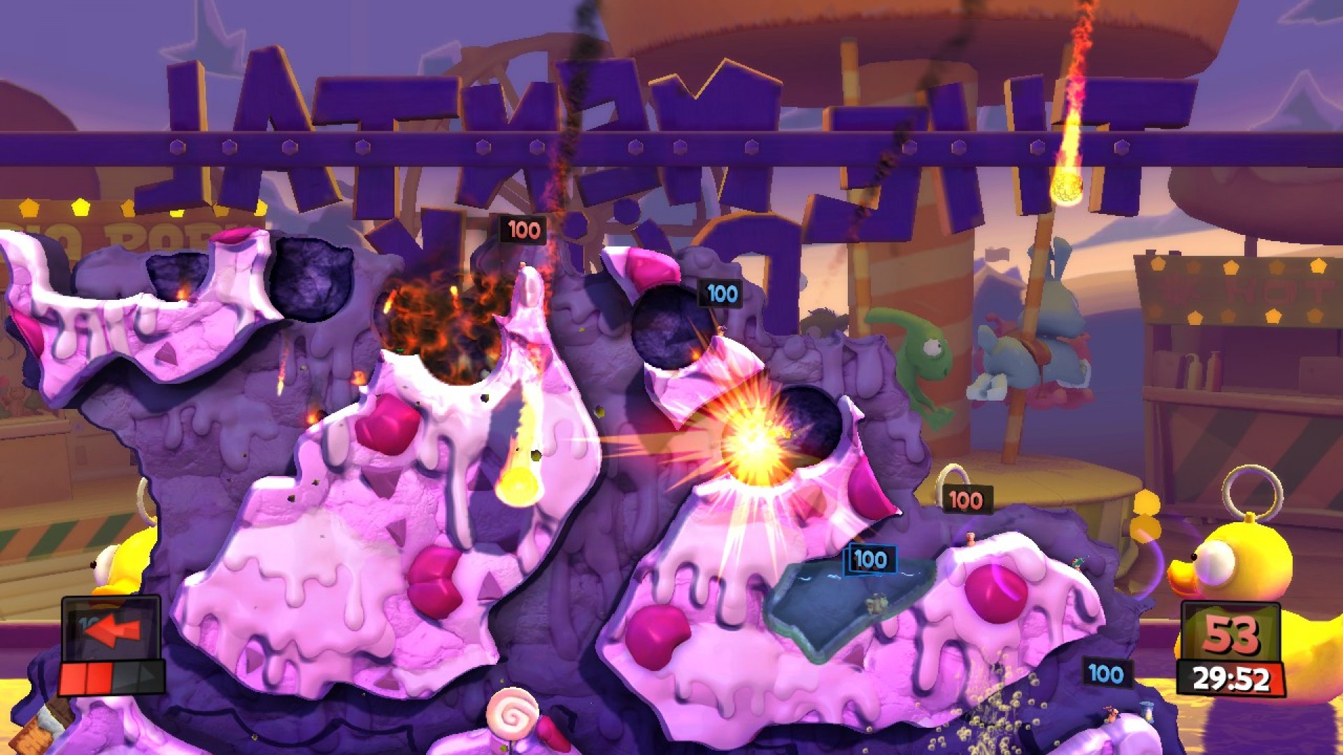 Worms Revolution: Funfair DLC image