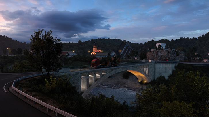 Euro Truck Simulator 2 - West Balkans Steam Key screenshot from the video game thumbnail 7
