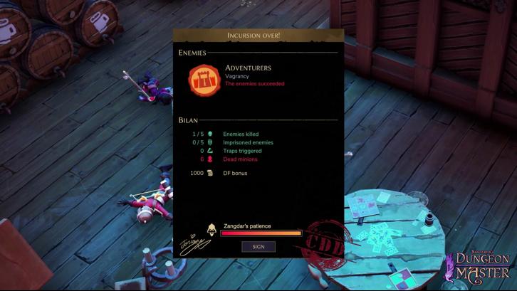 Naheulbeuk's Dungeon Master Steam Key screenshot from the video game thumbnail 4