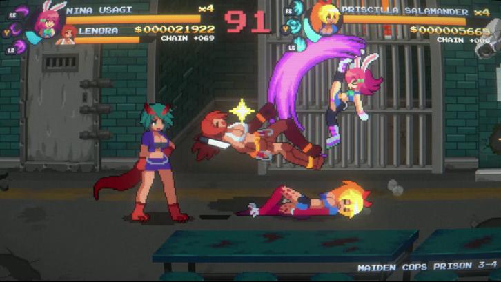 Maiden Cops Steam Key screenshot from the video game thumbnail 4