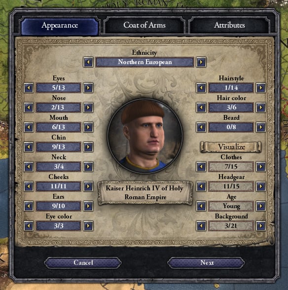 Crusader Kings II: Ruler Designer image