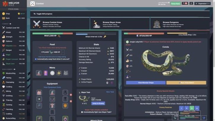 Melvor Idle: Throne of the Herald image