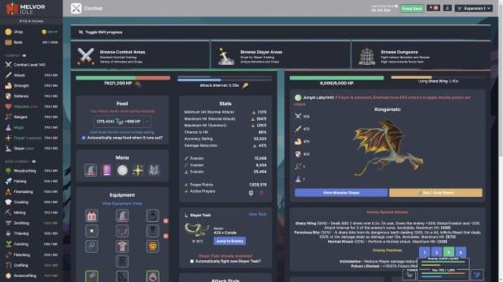 Melvor Idle: Throne of the Herald image