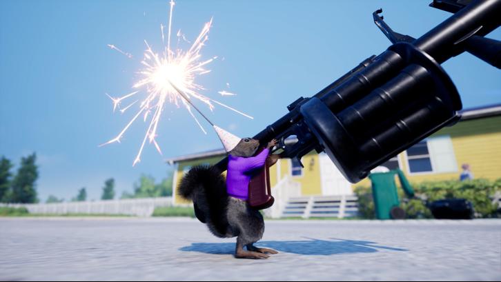 Squirrel with a Gun image