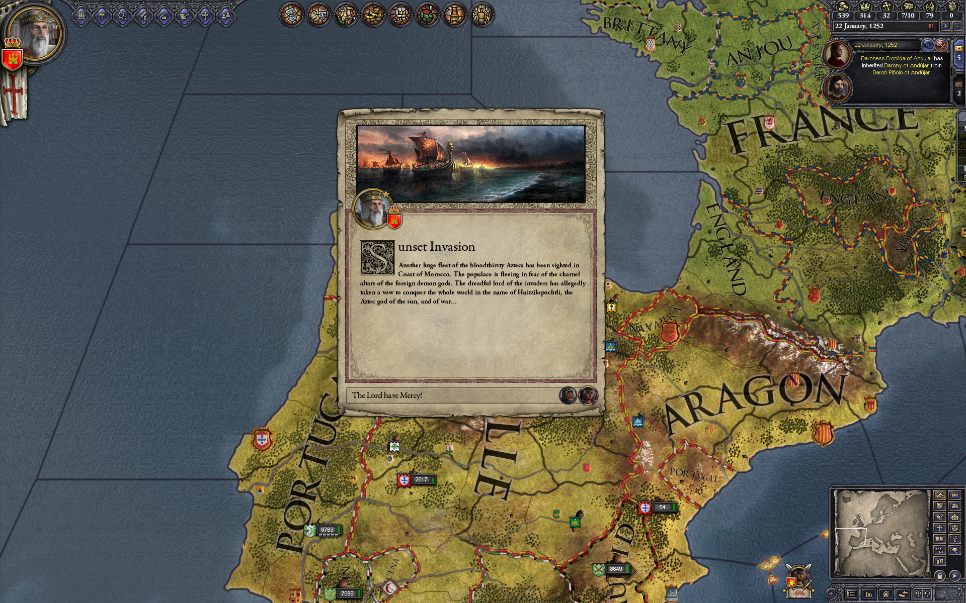 Crusader Kings II: Sunset Invasion DLC image