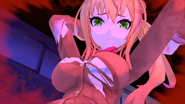 Girl and Chainsaw image