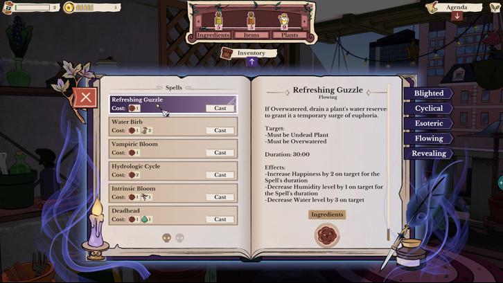 Greenhearth Necromancer Steam Key screenshot from the video game thumbnail 7