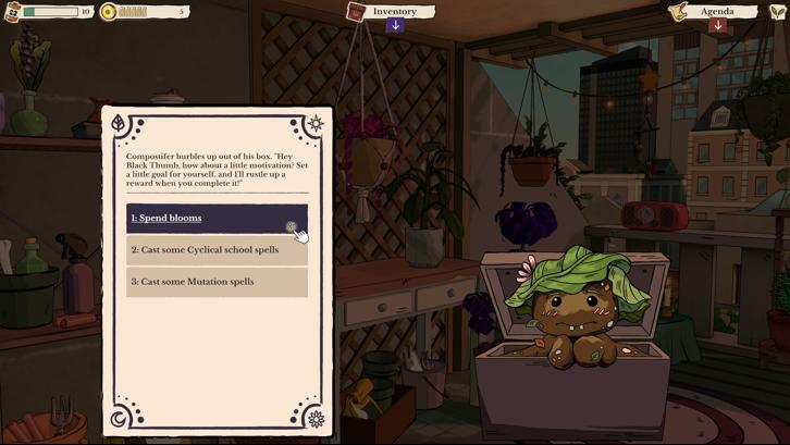 Greenhearth Necromancer Steam Key screenshot from the video game thumbnail 8