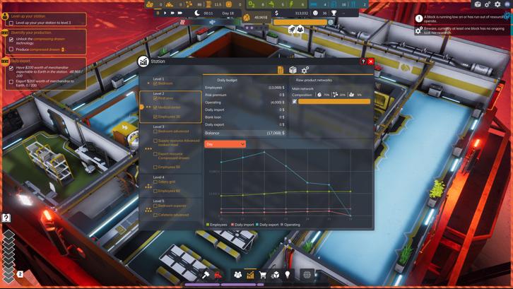 Space Drilling Station Steam Key screenshot from the video game thumbnail 8
