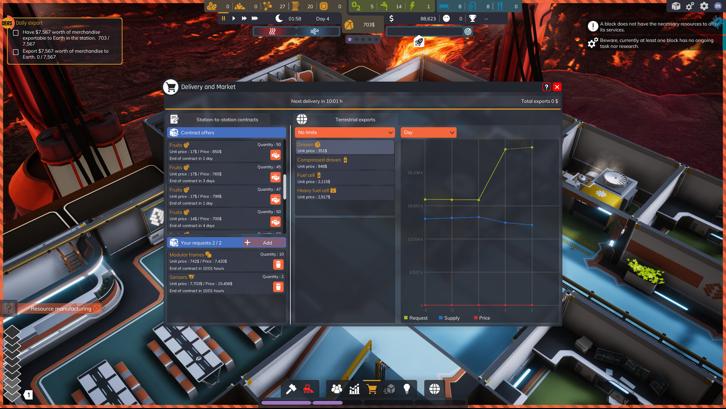 Space Drilling Station Steam Key screenshot from the video game thumbnail 9