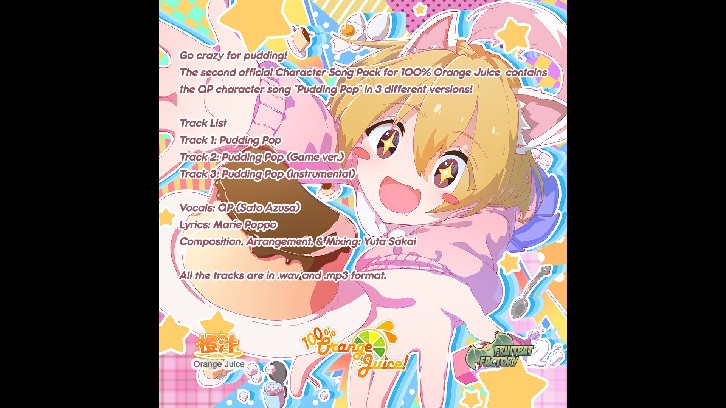 100% Orange Juice - Character Song Pack: Pudding Pop image