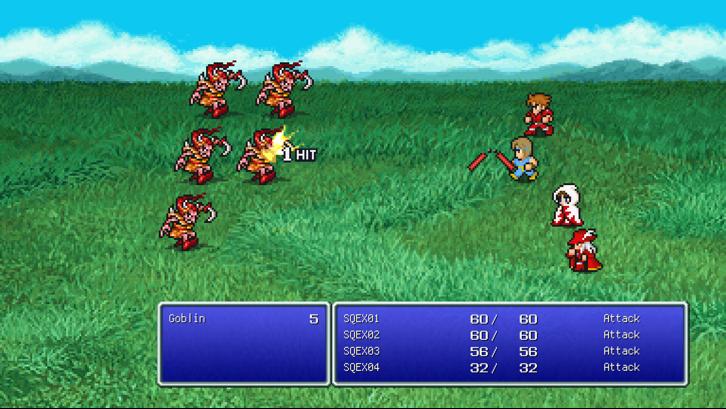 FINAL FANTASY I-VI Bundle Steam Key screenshot from the video game thumbnail 3