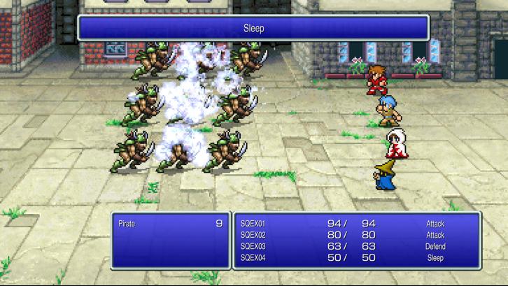 FINAL FANTASY I-VI Bundle Steam Key screenshot from the video game thumbnail 4