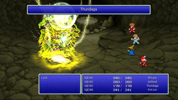 FINAL FANTASY I-VI Bundle Steam Key screenshot from the video game thumbnail 5