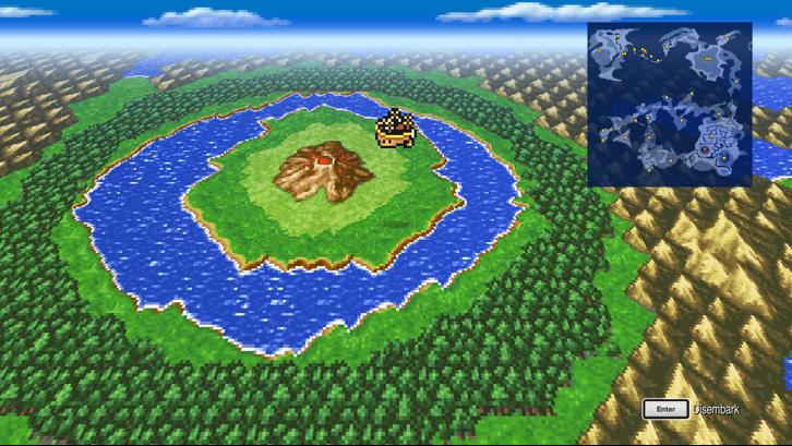 FINAL FANTASY I-VI Bundle Steam Key screenshot from the video game thumbnail 8