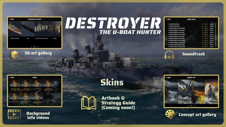 Destroyer: The U-Boat Hunter - Supporter Pack image