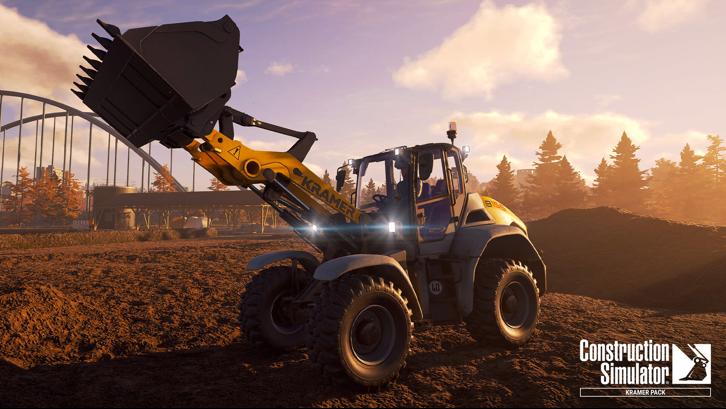 Construction Simulator - Kramer Pack Steam Key screenshot from the video game thumbnail 4