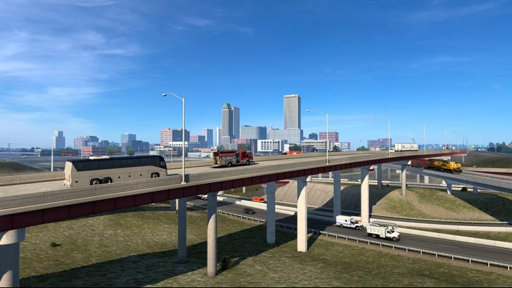 American Truck Simulator - Oklahoma Steam Key screenshot from the video game thumbnail 2