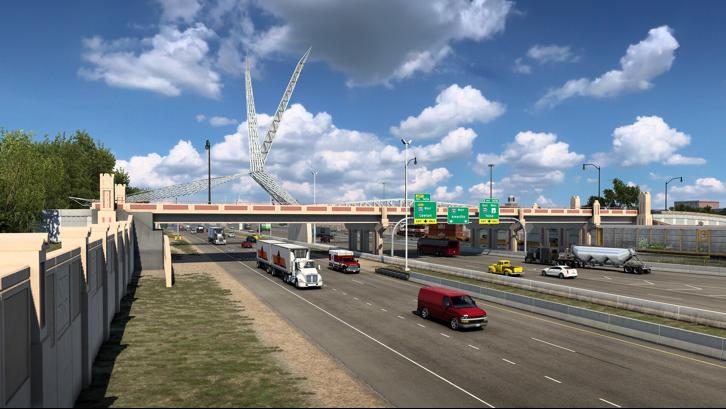 American Truck Simulator - Oklahoma Steam Key screenshot from the video game thumbnail 6