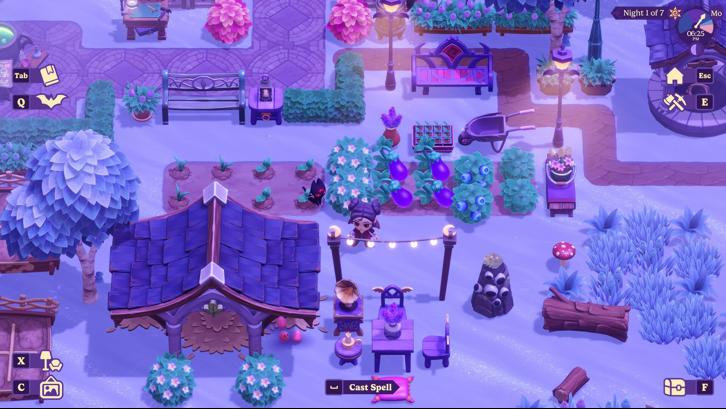 Moonlight Peaks Steam Key screenshot from the video game thumbnail 2