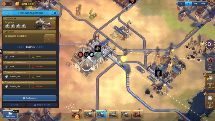 Train Valley World Steam Key screenshot from the video game thumbnail 7