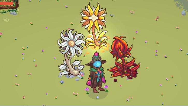 FloraMancer : Seeds and Spells Steam Key screenshot from the video game thumbnail 2