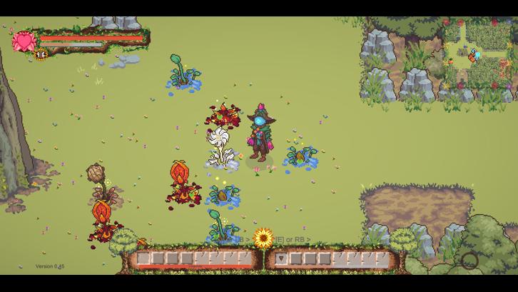 FloraMancer : Seeds and Spells Steam Key screenshot from the video game thumbnail 5