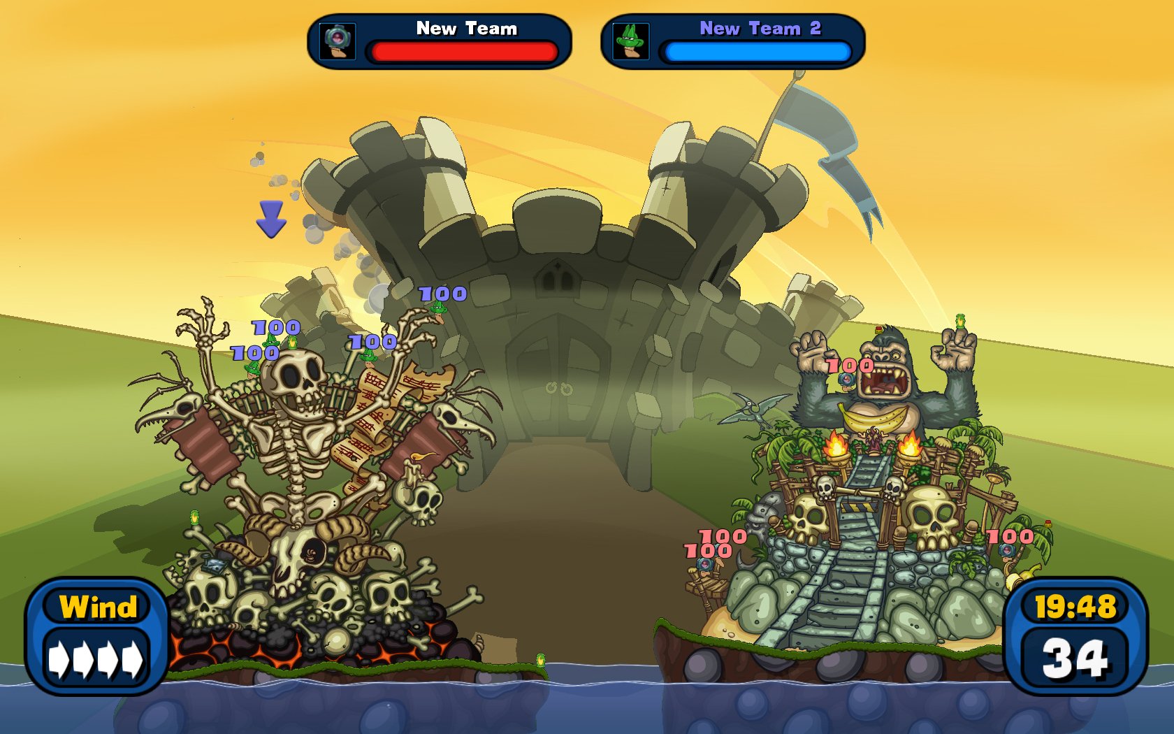 Worms Reloaded: The "Pre-order Forts and Hats" DLC Pack image