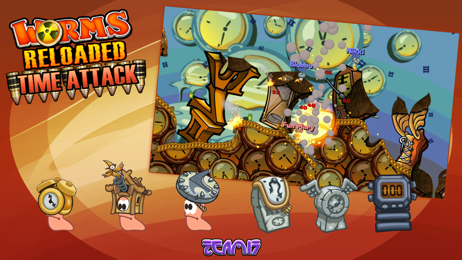Worms Reloaded: Time Attack Pack image