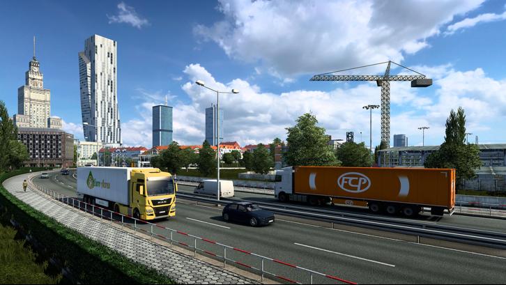 Euro Truck Simulator 2 - Going East! Steam Key screenshot from the video game thumbnail 2