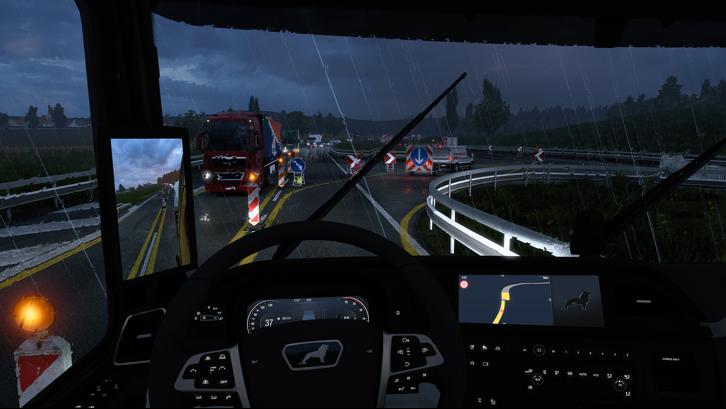 Euro Truck Simulator 2 - Going East! Steam Key screenshot from the video game thumbnail 4