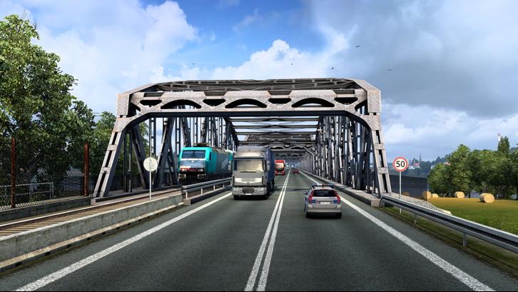 Euro Truck Simulator 2 - Going East! Steam Key screenshot from the video game thumbnail 6