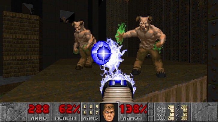 DOOM + DOOM II Steam Key screenshot from the video game thumbnail 7