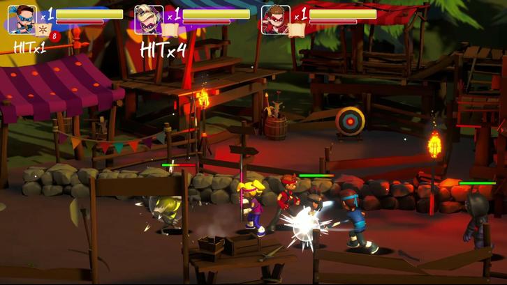 NINJA KIDZ: THROUGH TIME Steam Key screenshot from the video game thumbnail 3