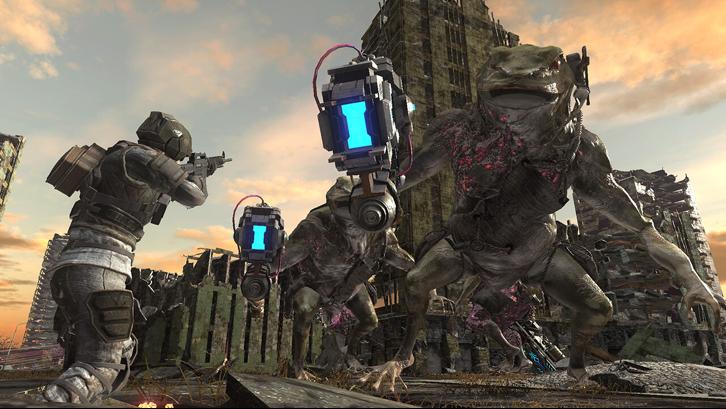 EARTH DEFENSE FORCE 6 Steam Key screenshot from the video game thumbnail 2