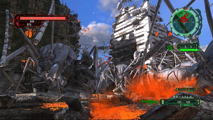 EARTH DEFENSE FORCE 6 Steam Key screenshot from the video game thumbnail 7